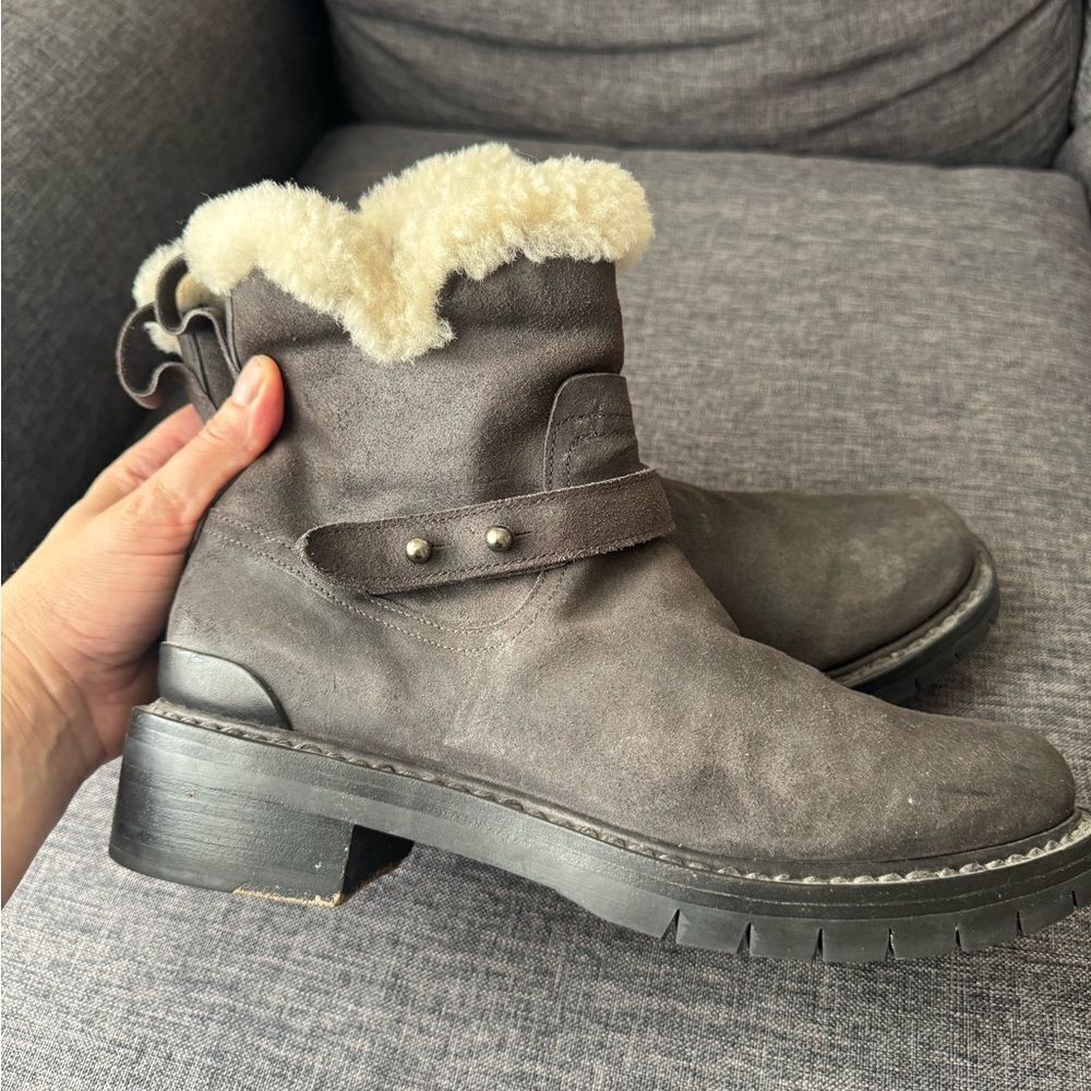 Rag & Bone
Suede Fur Trim Moto Boots
Women's Size:8,5 - Picture 2 of 12